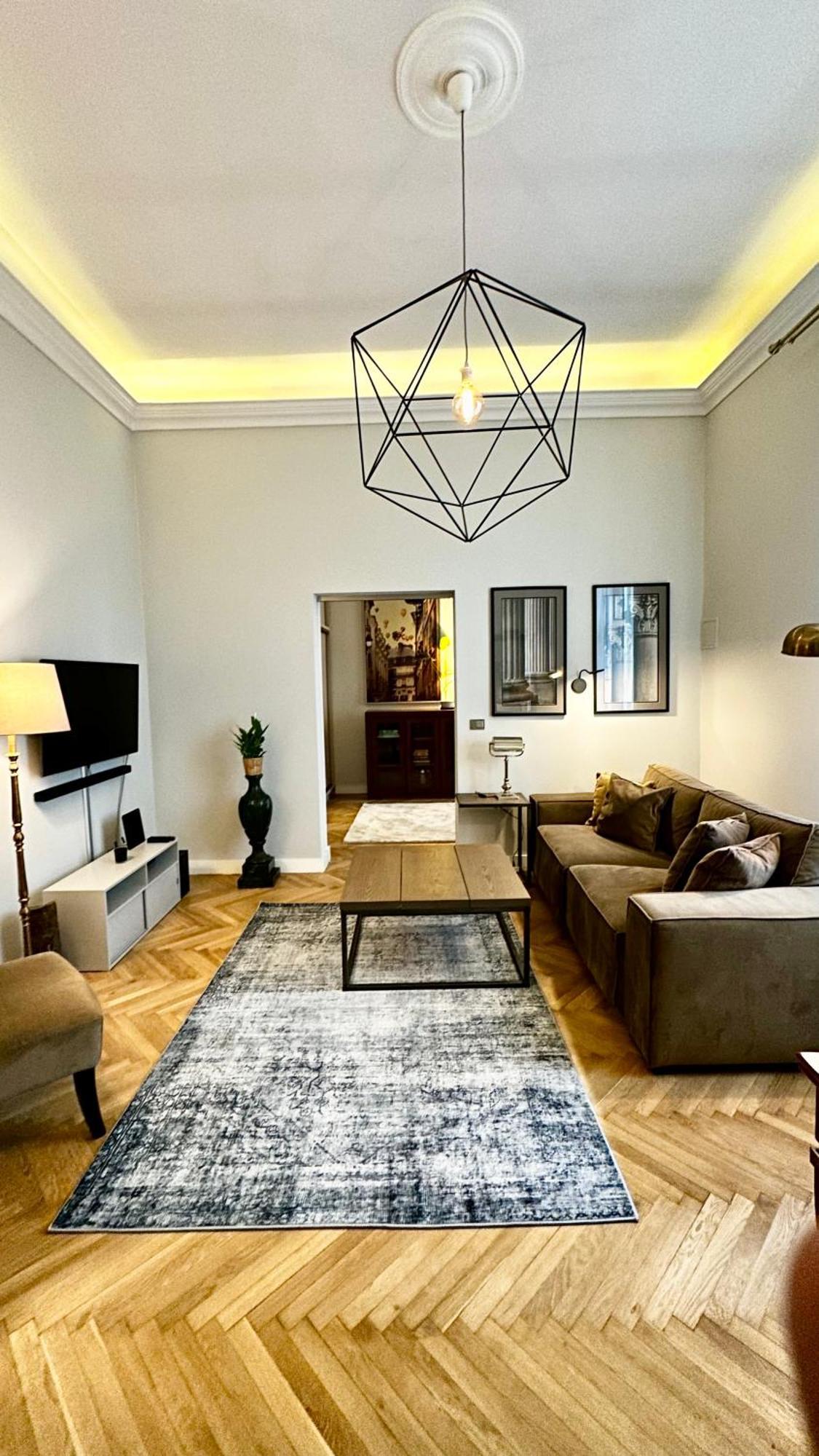 4M High Apartment In Heart Of Warsaw! Dış mekan fotoğraf